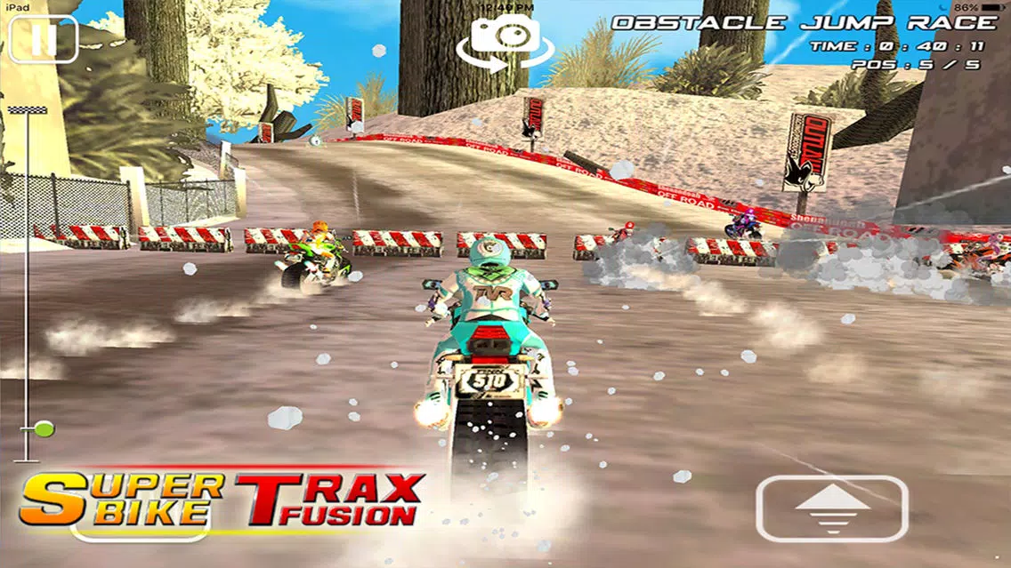 Captures d'écran de Super Bike Trax Fusion - 3D Racing Game