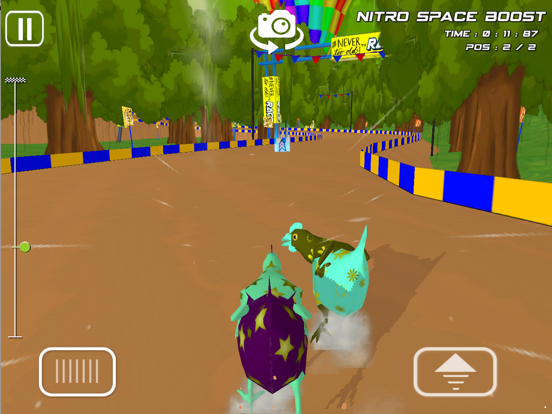Super Chicken Run - Chicken Racing Games for Kids iPad 应用截图