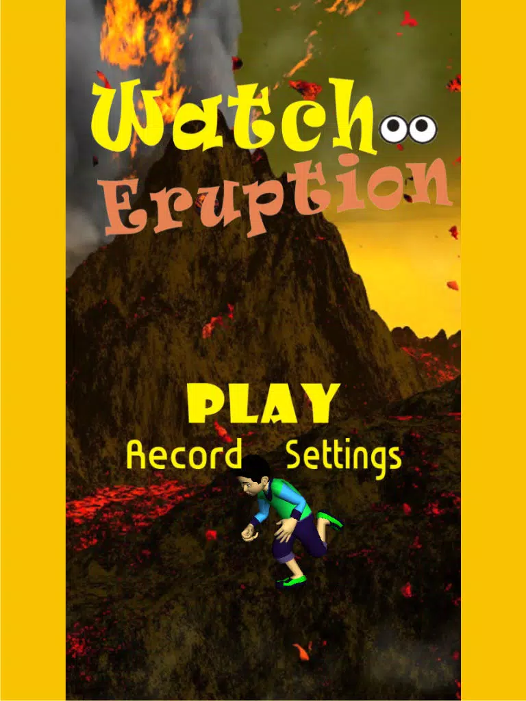 Tangkapan skrin Watch Eruption iPad 