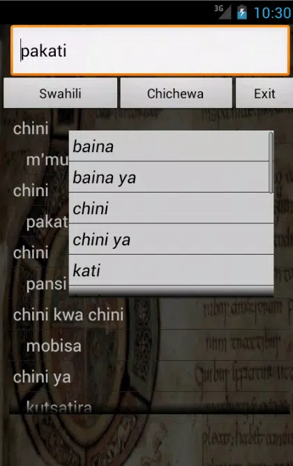 Swahili Chichewa Screenshots