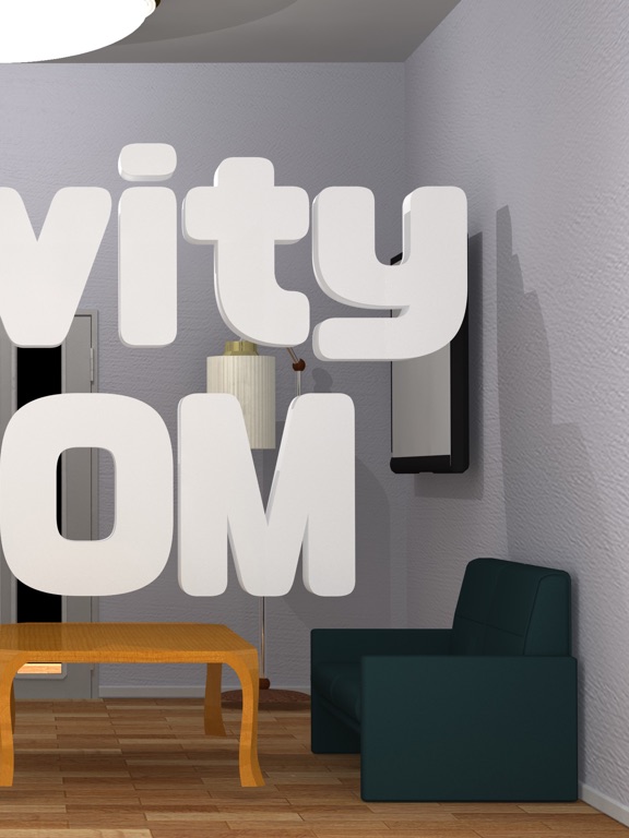 Escape games "Gravity Room" iPad Screenshots