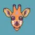Giraffe Pixel Art Emoji