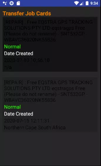 WebIQ - Fitment Manager Screenshots