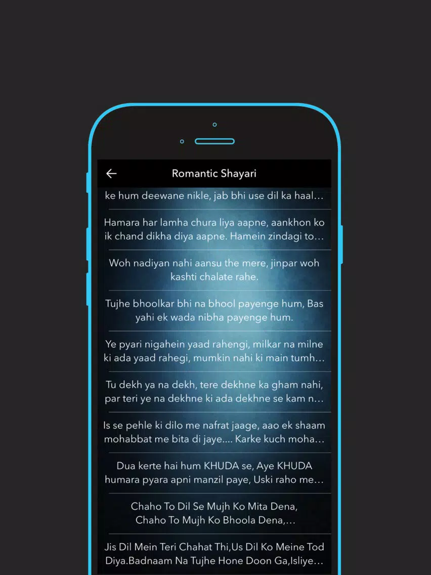 Shayari - The Best Shayari Collection iPad Screenshots