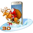 Merry Christmas Santa 3D Theme