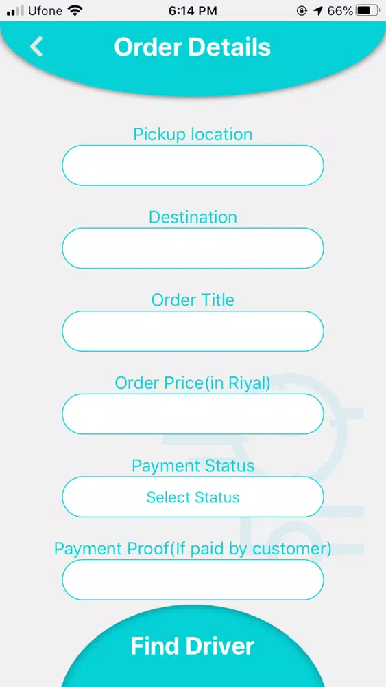 Tawseel App(توصيل) Screenshots