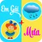 Móc Hình Luận Chữ