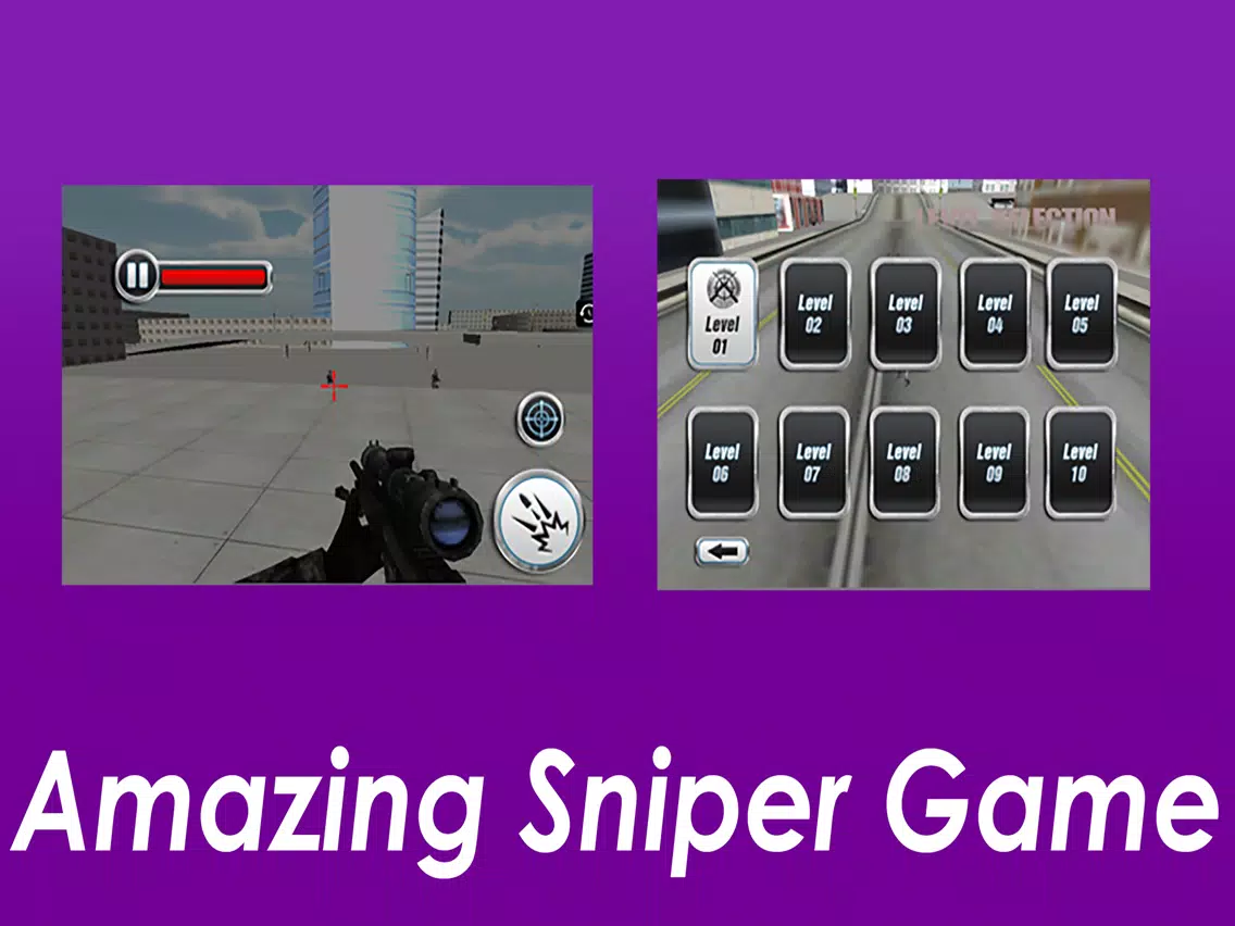 Capturas de tela do The Amazing Sniper iPad 