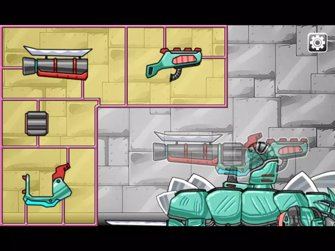 Combine! Dino Robot - Blade Stego iPad Screenshots