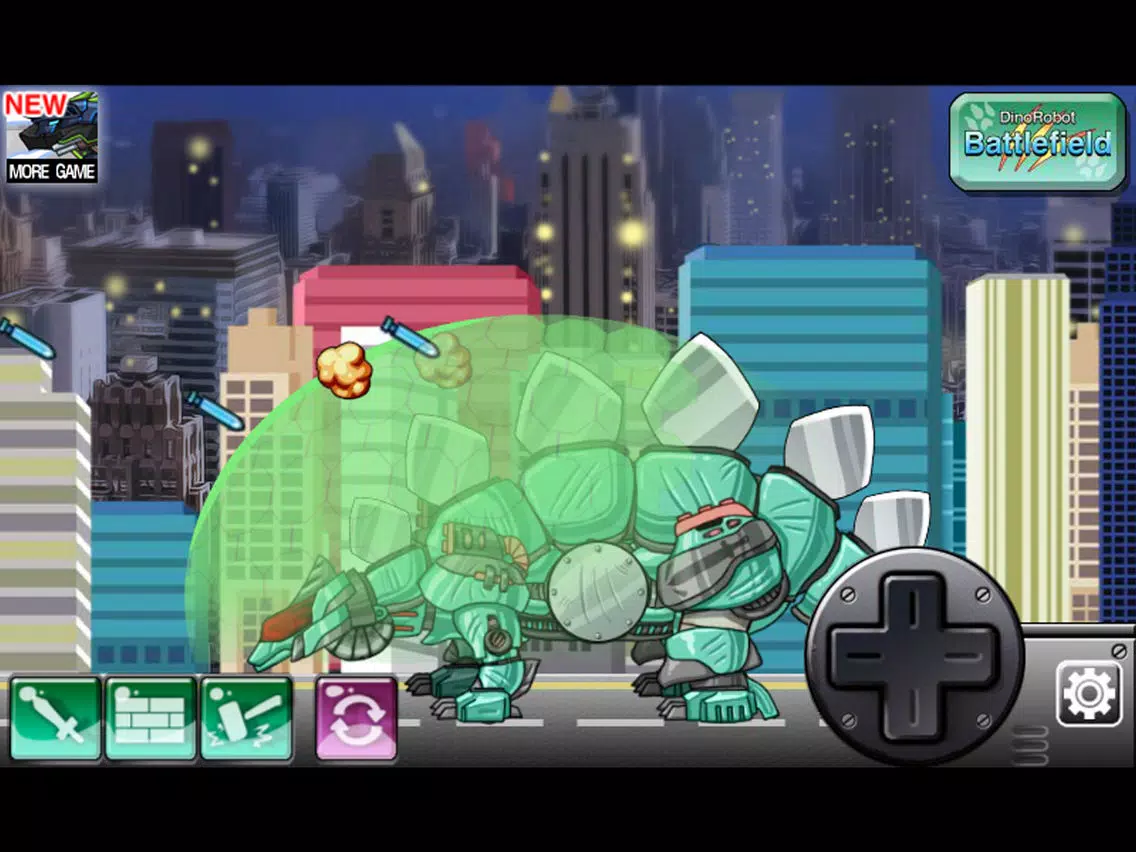 Combine! Dino Robot - Blade Stego iPad Screenshots