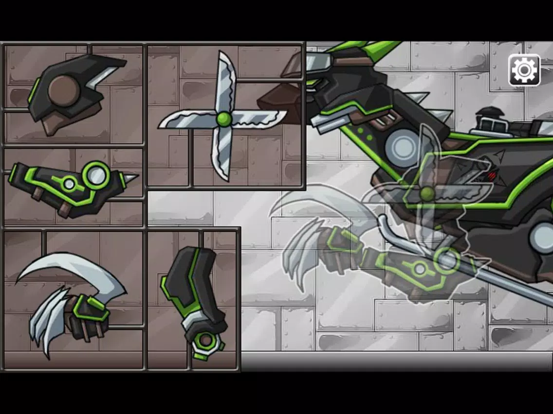 Zrzuty ekranu Combine! Dino Robot - Ninja Velociraptor iPad 