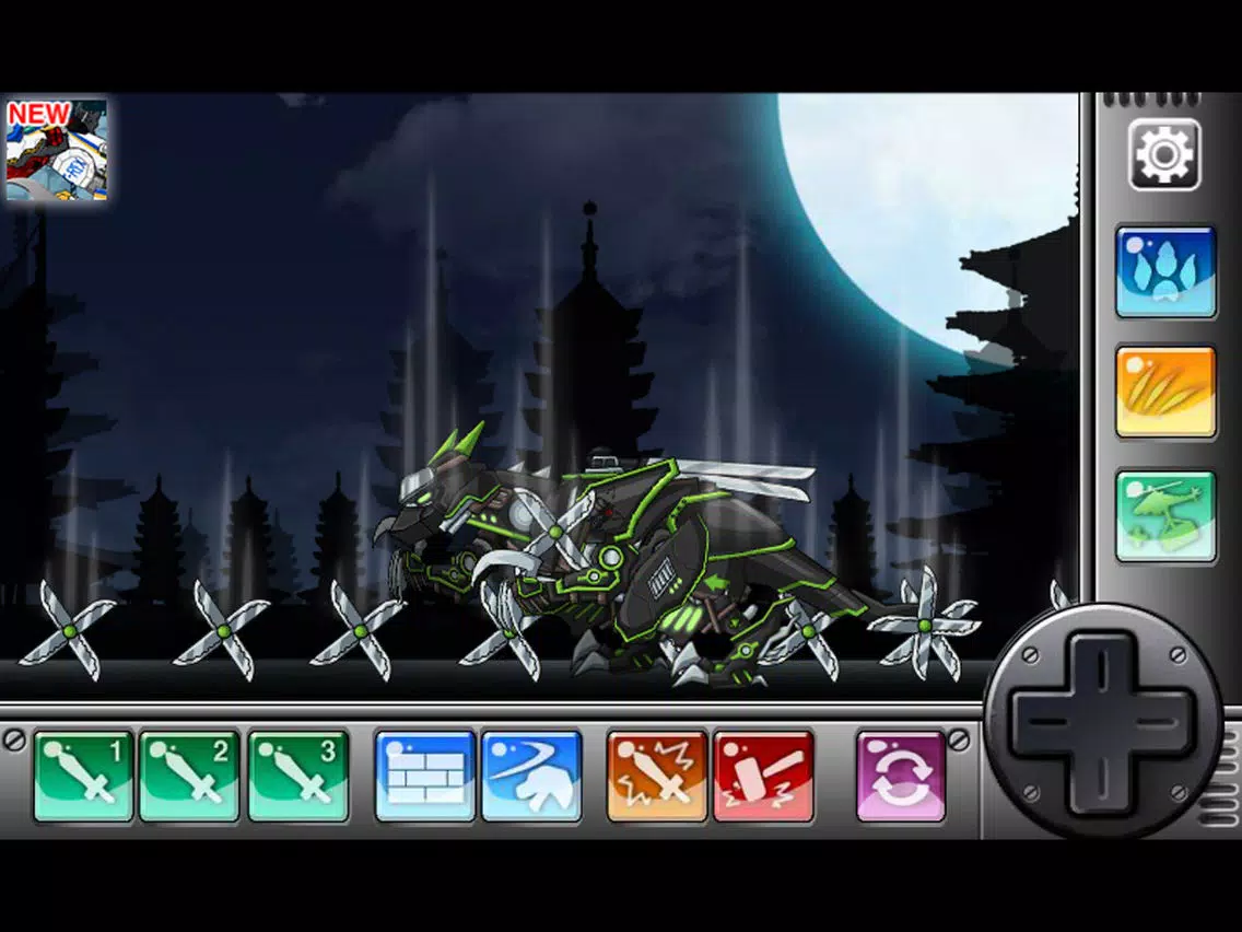 Zrzuty ekranu Combine! Dino Robot - Ninja Velociraptor iPad 