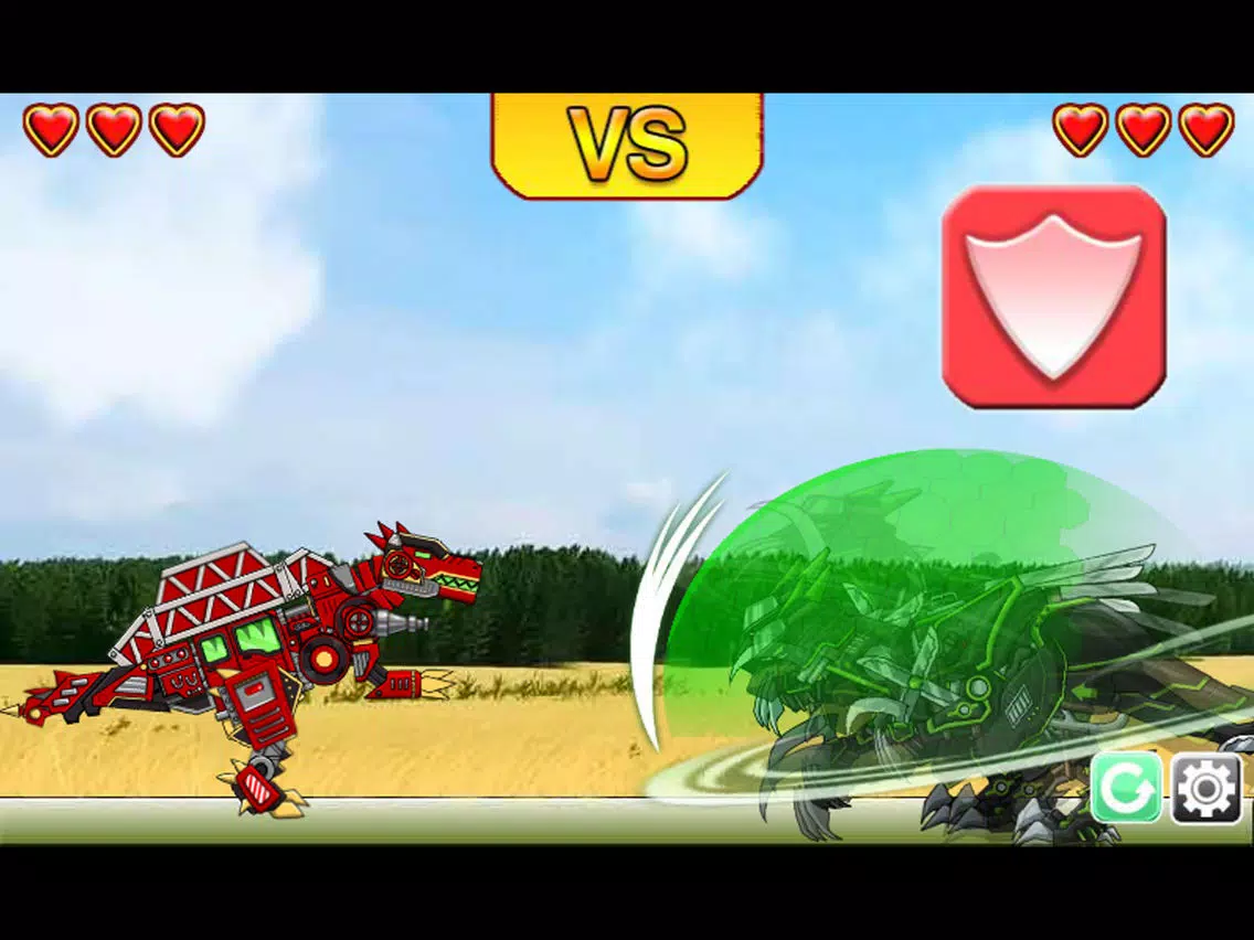 Zrzuty ekranu Combine! Dino Robot - Ninja Velociraptor iPad 
