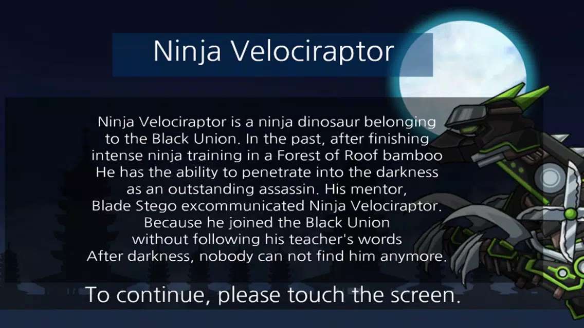 Zrzuty ekranu Combine! Dino Robot - Ninja Velociraptor