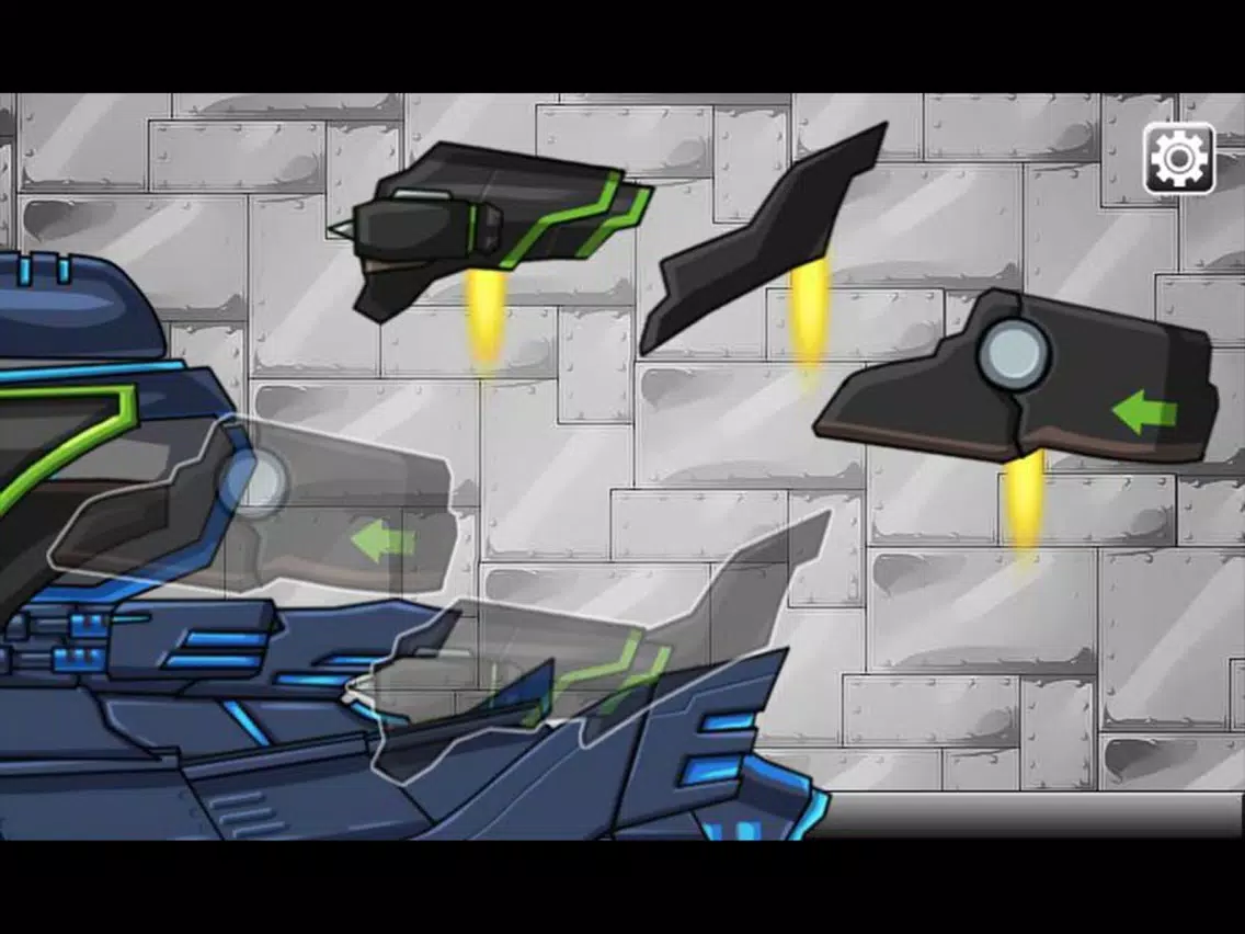 Zrzuty ekranu Combine! Dino Robot - Parasauraptor iPad 