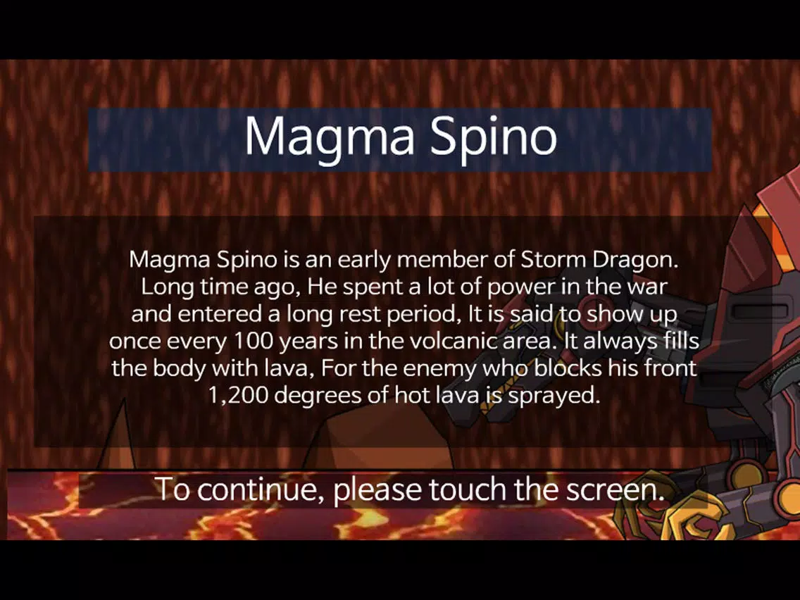 Combine! Dino Robot - Magma Spino iPad Screenshots