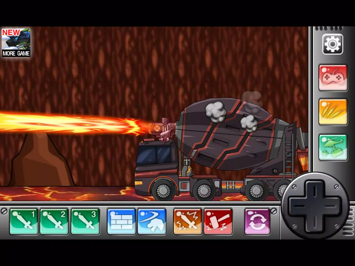 Combine! Dino Robot - Magma Spino iPad Screenshots