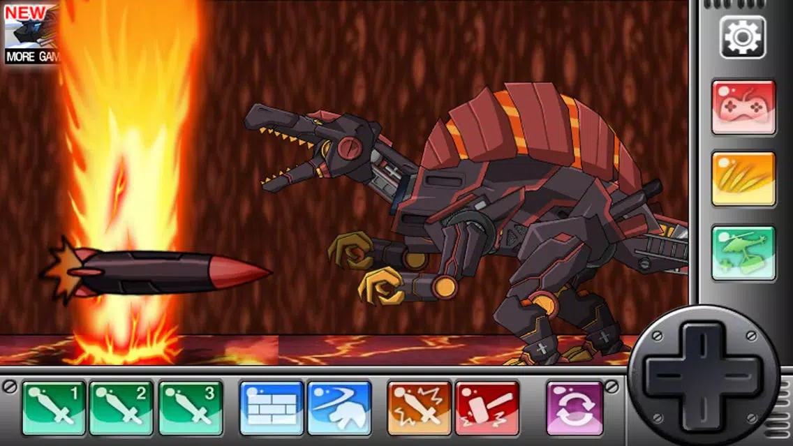 Combine! Dino Robot - Magma Spino Screenshots