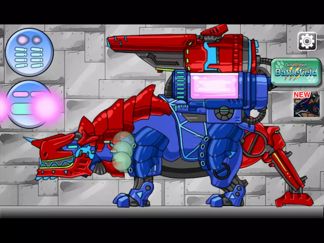Combine! Dino Robot - Tyranno + Tricera iPad Screenshots