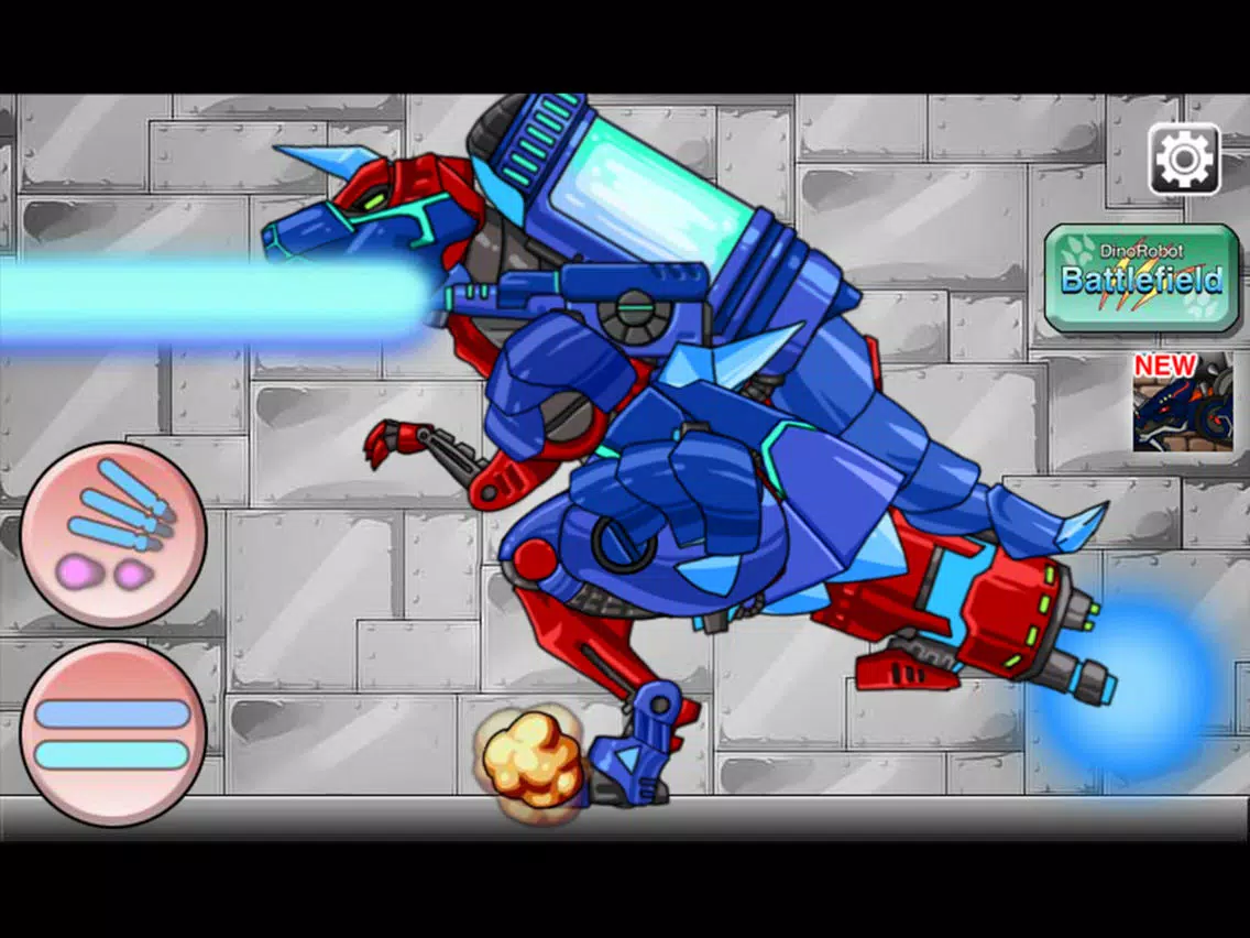 Combine! Dino Robot - Tyranno + Tricera iPad Screenshots