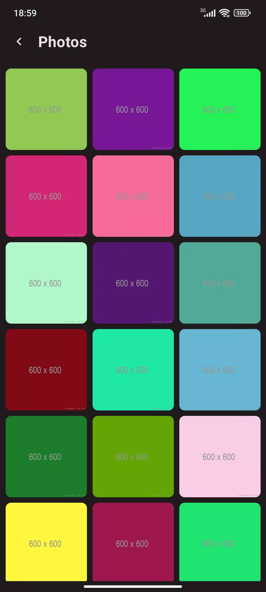 API Request Screenshots