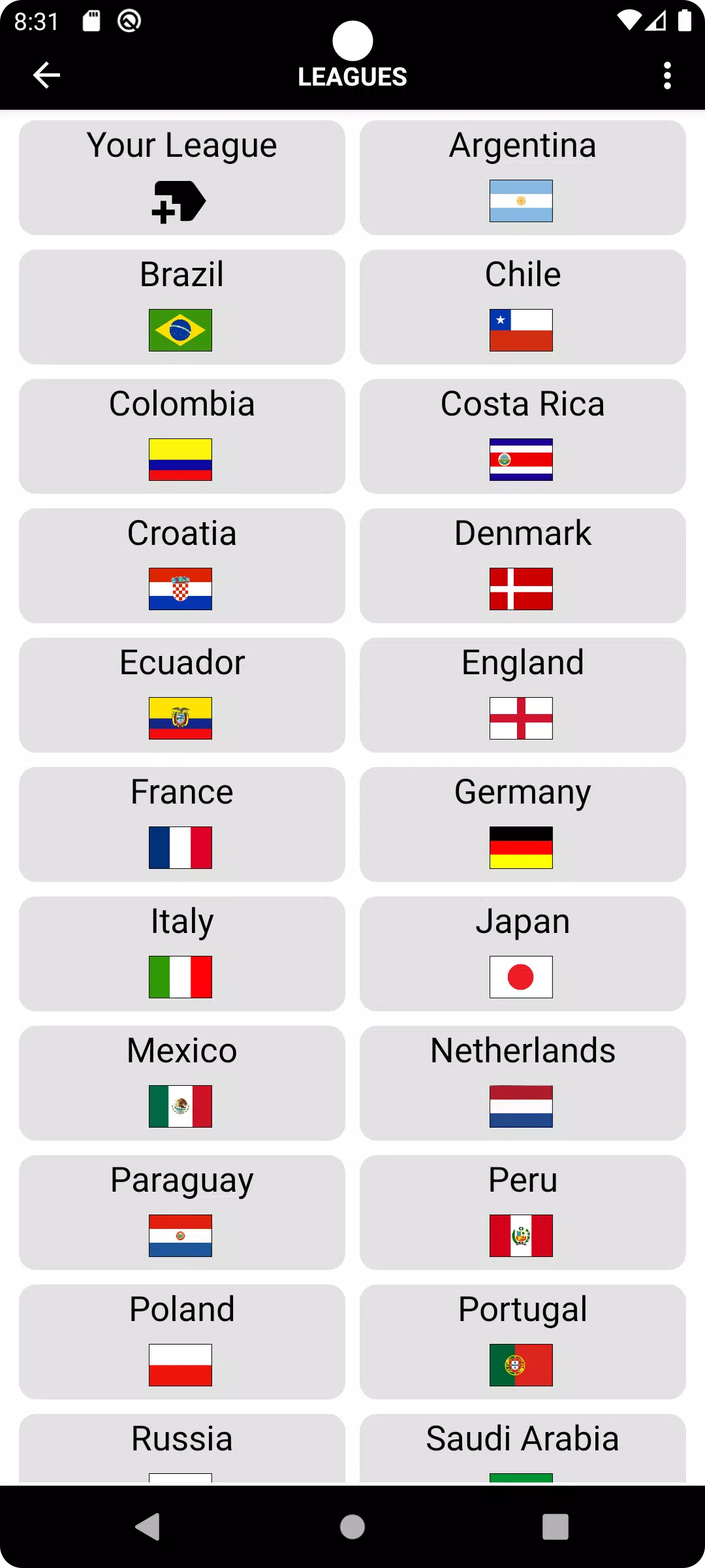World Soccer Simulator 2025 Screenshots