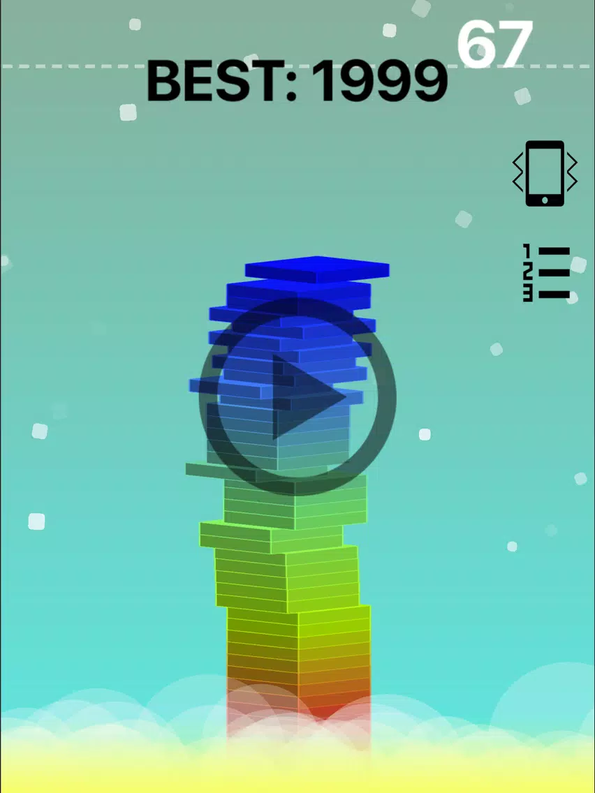 Ảnh chụp màn hình của Sky Stacks iPad 