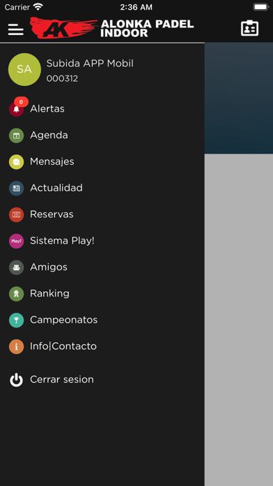 Alonka Padel Indoor Screenshots