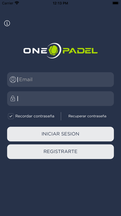Captures d'écran de One Padel Chile