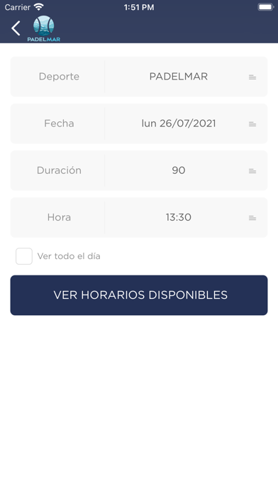 PADELMAR Screenshots