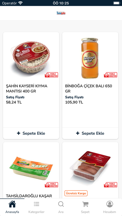 Tuna Gıda Screenshots