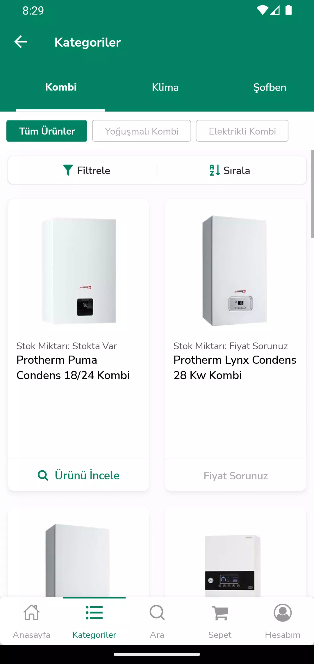 Uygun Kombi Klima 스크린샷