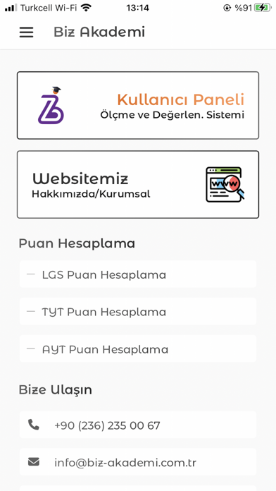 Biz Akademi 스크린샷