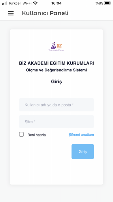 Biz Akademi 스크린샷