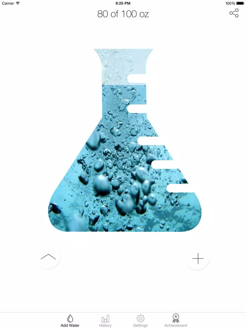 Splashy Water Tracker - Drink more water, Track daily water intake, Get hydration reminder iPad Screenshots