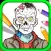 Zombie Coloring Book Pixie Art