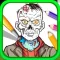 Zombie Coloring Book Pixie Art