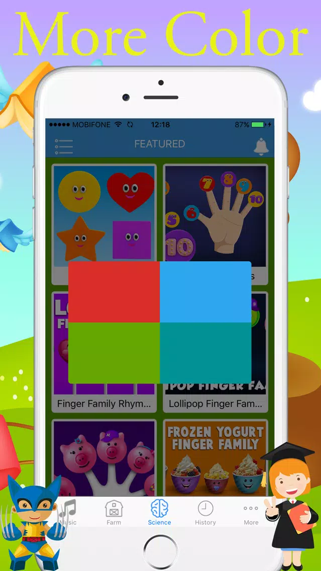 English For Kids - Music Video for YouTube Kids Screenshots