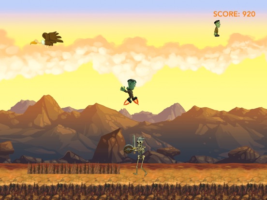 Zrzuty ekranu Jr's Mad Dash iPad 