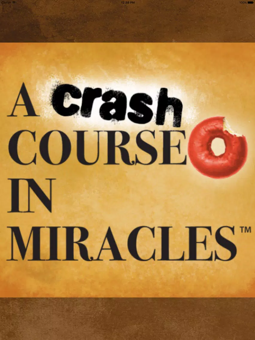 Screenshot di A Crash Course in Miracles iPad