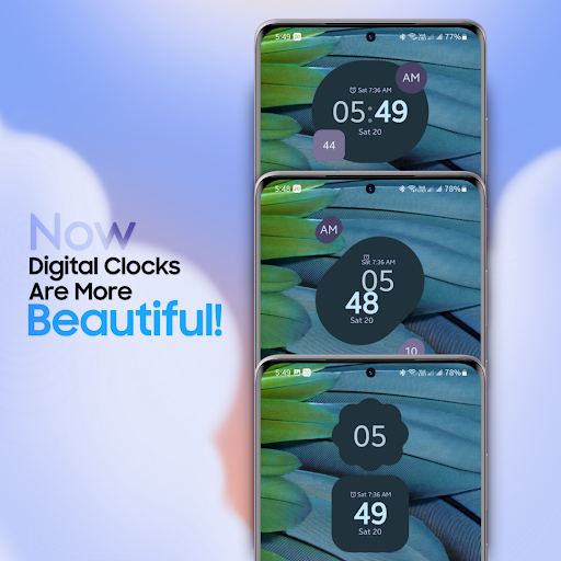 Pixel Clock Widgets & Themes Screenshots