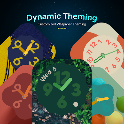 Pixel Clock Widgets & Themes Screenshots