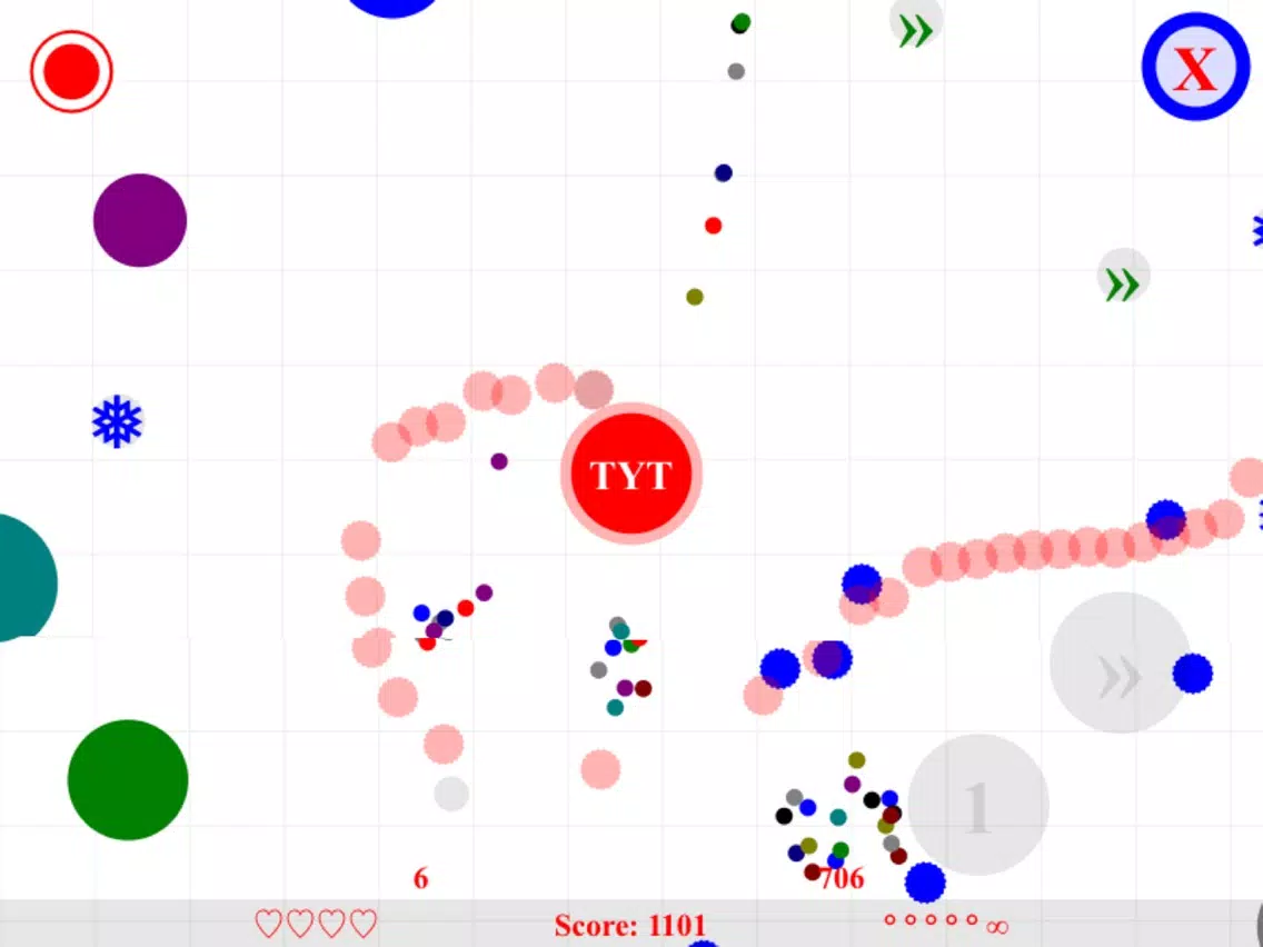 Screenshot di Jelly shooter iPad 
