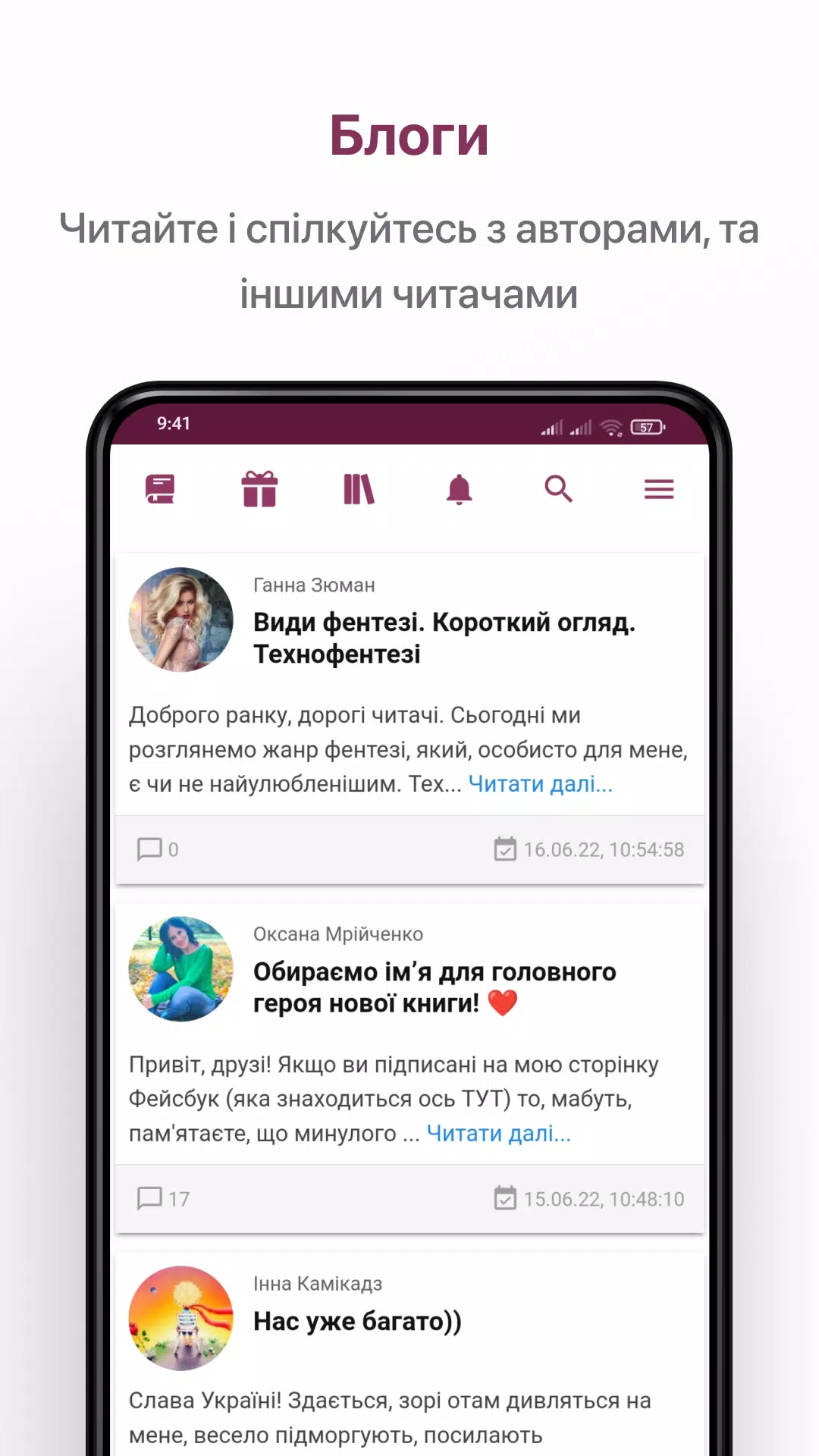 Booknet: Read & Write Books Screenshots