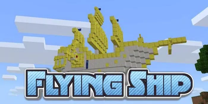 Flying Ship MOD MCPE Screenshots