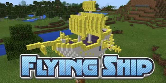 Flying Ship MOD MCPE Screenshots