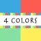 4 colors - tap red, green, blue and yellow colors