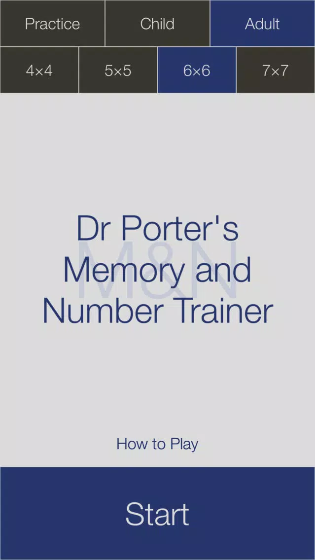 Dr Porter's Memory and Number Trainer Screenshots