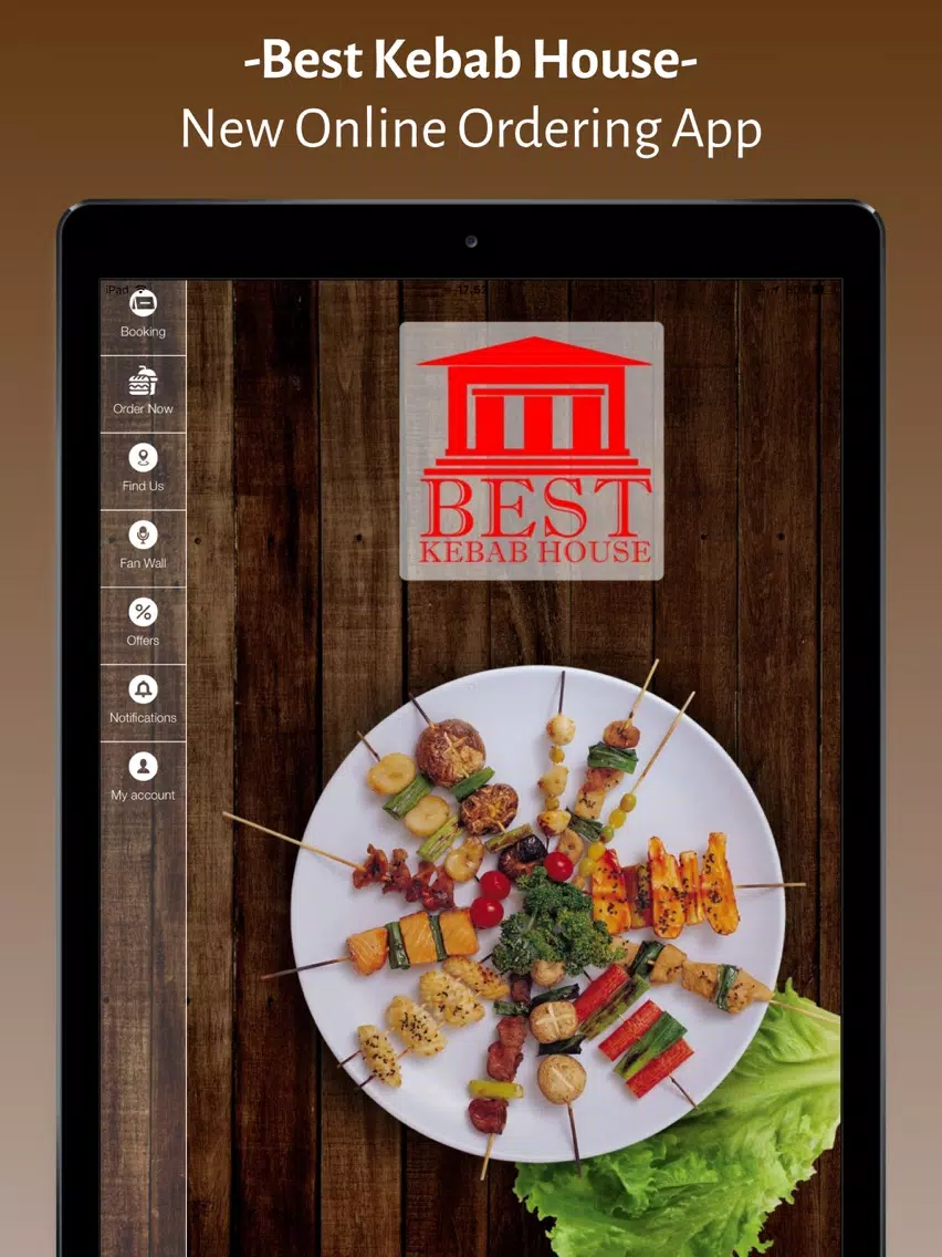 Zrzuty ekranu Best Kebab House Edinburgh iPad