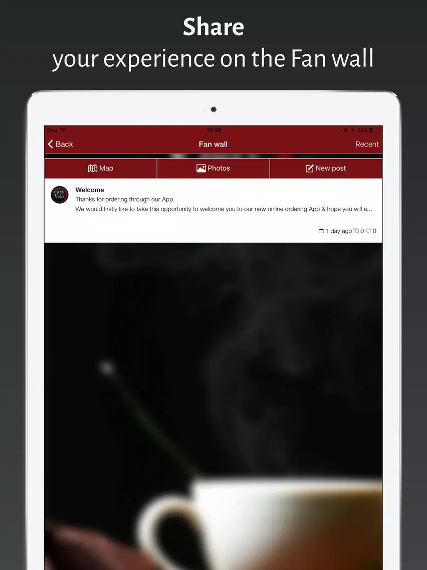 Cafe Vigo iPad Screenshots